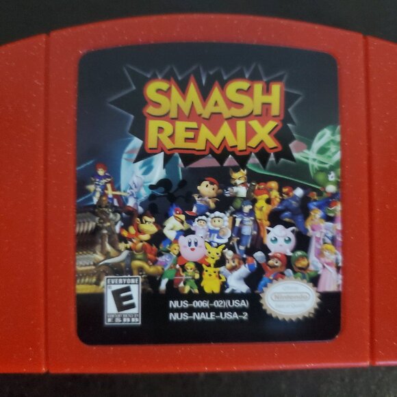 Super Smash Bros Remix Video Game Nintendo 64 N64 - Picture 1 of 9